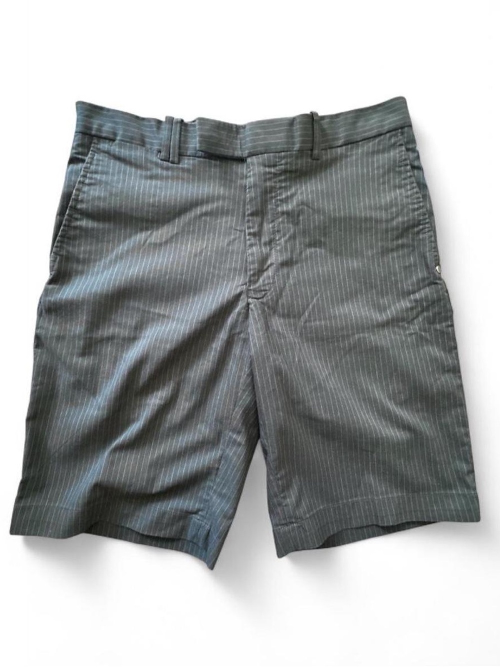 Ralph Lauren Men's Gray Pinstripe Shorts